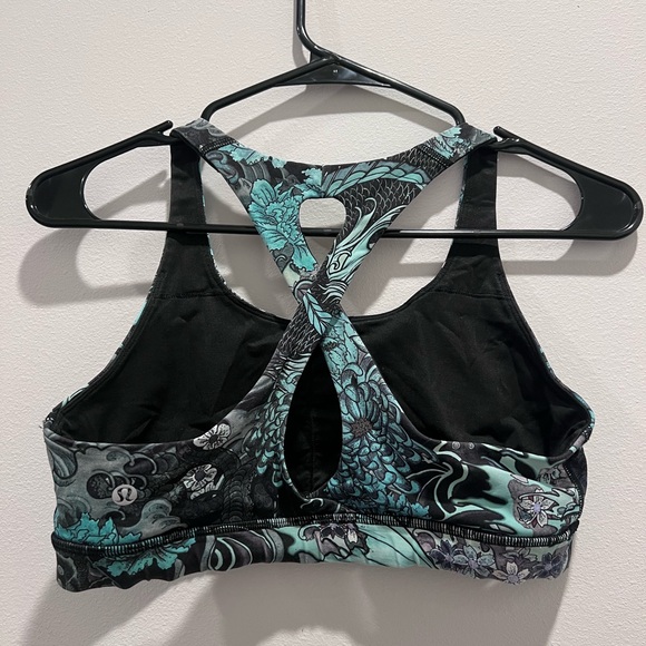 Lululemon Sz 8 Time To Sweat Bra - Picture 2 of 3